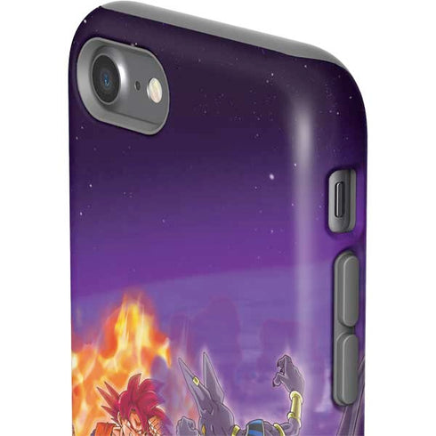 Dragon Ball Super Goku vs Beerus iPhone SE (2nd & 3rd Gen) Pro Case