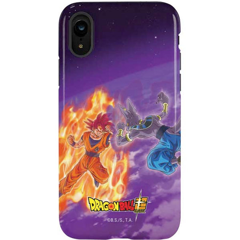 Dragon Ball Super Goku vs Beerus iPhone XR Pro Case