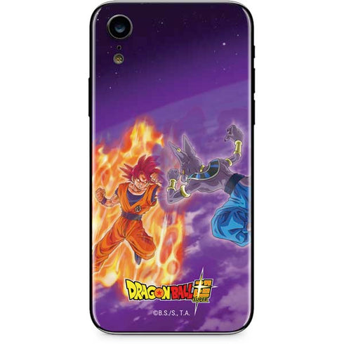 Dragon Ball Super Goku vs Beerus iPhone XR Skin