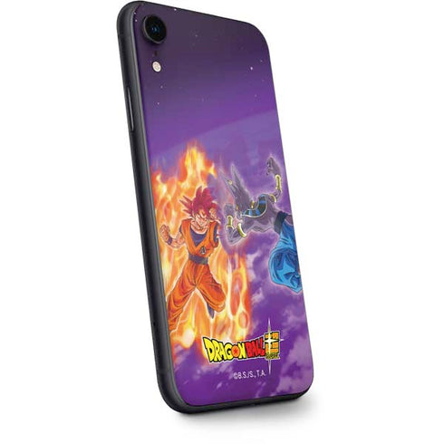 Dragon Ball Super Goku vs Beerus iPhone XR Skin