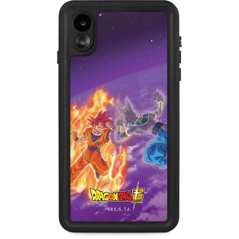 Dragon Ball Super Goku vs Beerus iPhone XR Waterproof Case