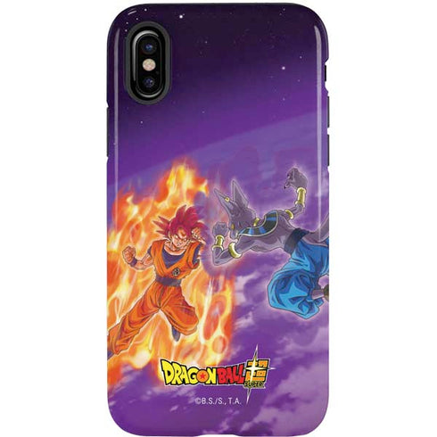 Dragon Ball Super Goku vs Beerus iPhone XS Pro Case