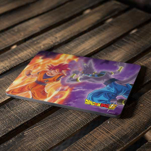 Dragon Ball Super Goku vs Beerus Apple MacBook Air Skin