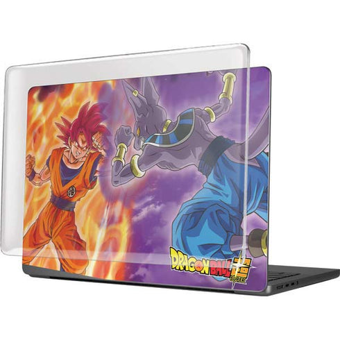 Dragon Ball Super Goku vs Beerus MacBook Pro 14in (2021-24) Case plus Skin