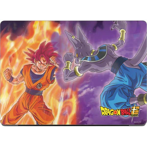 Dragon Ball Super Goku vs Beerus MacBook Pro 14in (2021-24) Skin