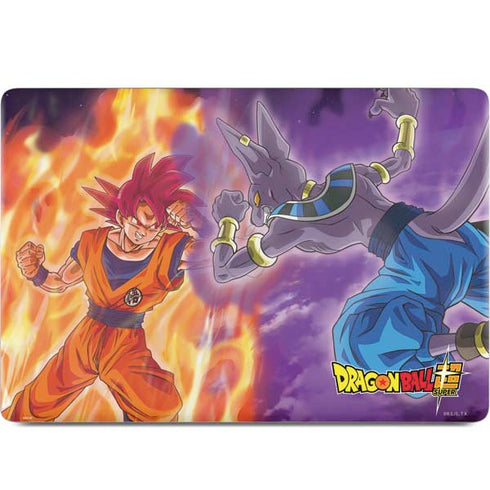 Dragon Ball Super Goku vs Beerus Apple MacBook Pro 15-inch Skin