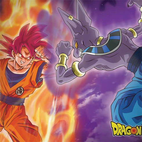 Dragon Ball Super Goku vs Beerus MacBook Skins