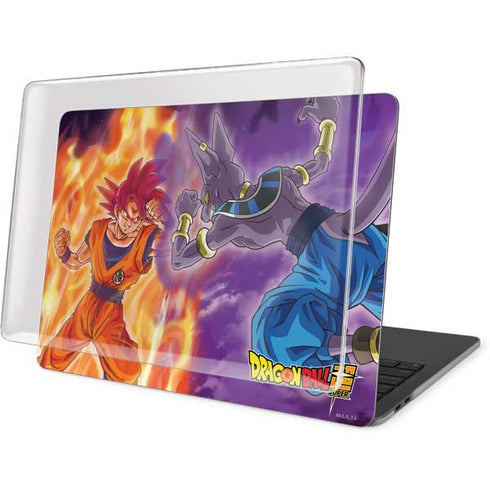 Dragon Ball Super Goku vs Beerus MacBook Pro 15in (2016-19) Case plus Skin