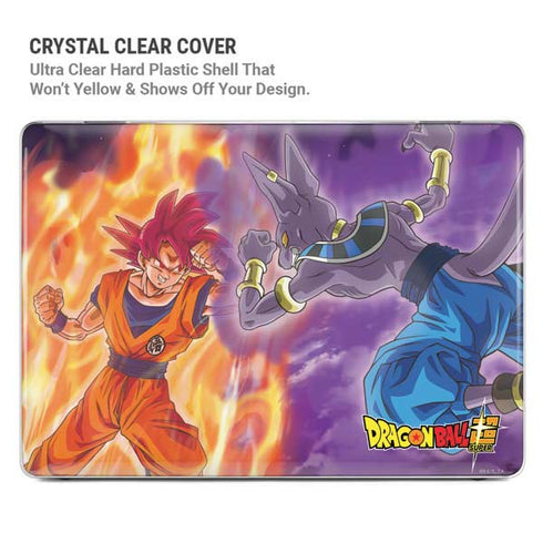 Dragon Ball Super Goku vs Beerus MacBook Pro 16in (2021-25) Case plus Skin