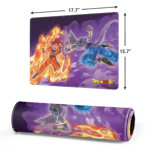 Dragon Ball Super Goku vs Beerus Gaming Mouse Pad