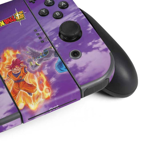 Dragon Ball Super Goku vs Beerus Nintendo Switch Bundle Skin