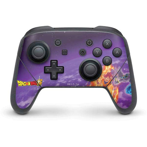 Dragon Ball Super Goku vs Beerus Nintendo Switch Pro Controller Skin