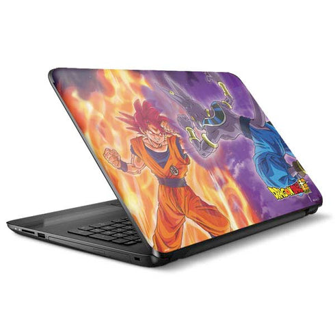 Dragon Ball Super Goku vs Beerus HP Notebook Skin