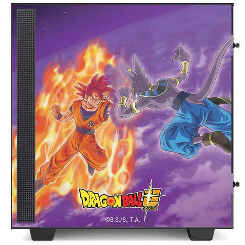 Dragon Ball Super Goku vs Beerus NZXT H510 Compact ATX Mid-Tower Case Skin