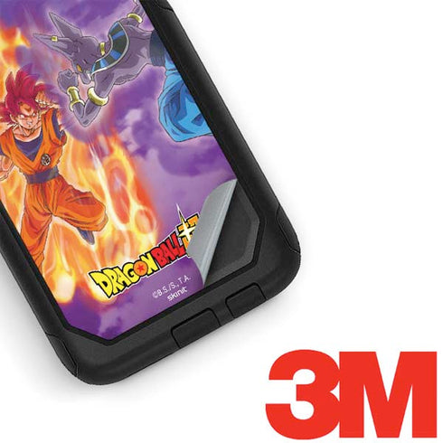 Dragon Ball Super Goku vs Beerus Otterbox Commuter Galaxy Skin