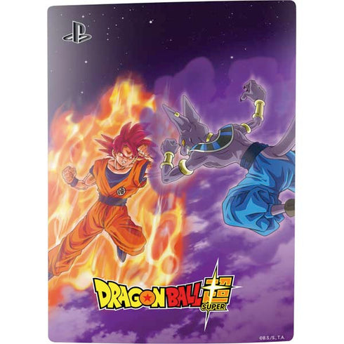 Dragon Ball Super Goku vs Beerus PS5 Console Skin