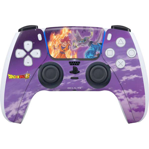 Dragon Ball Super Goku vs Beerus PS5 Controller Skin