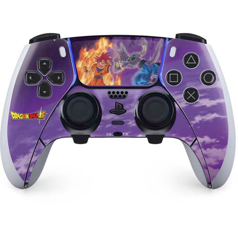 Dragon Ball Super Goku vs Beerus PS5 DualSense Edge Pro Controller Skin