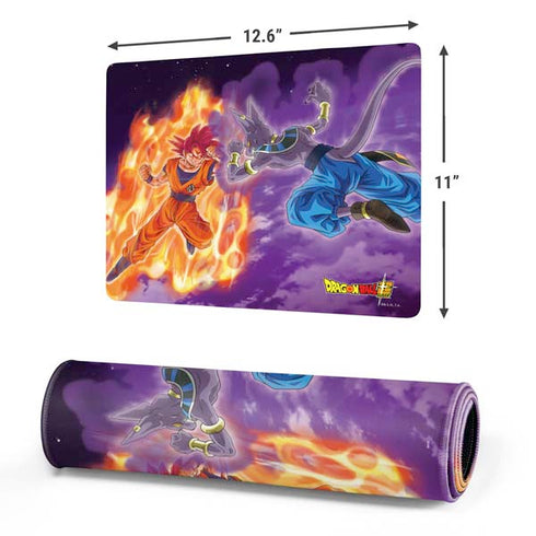 Dragon Ball Super Goku vs Beerus Gaming Mouse Pad