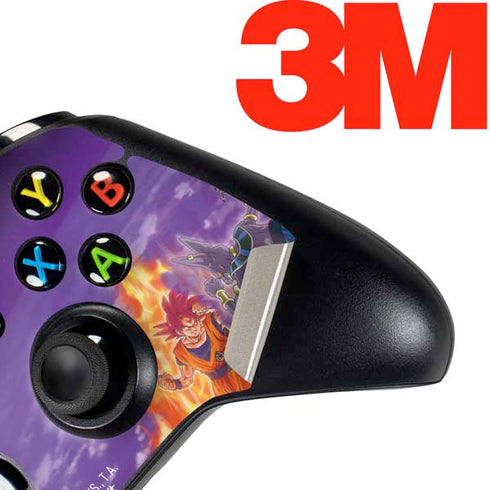 Dragon Ball Super Goku vs Beerus Xbox One Controller Skin