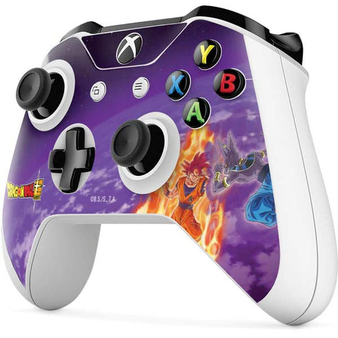 Dragon Ball Super Goku vs Beerus Xbox One X Controller Skin