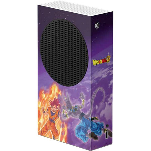 Dragon Ball Super Goku vs Beerus Xbox Series S Console Skin