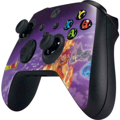 Dragon Ball Super Goku vs Beerus Xbox Series X Controller Skin