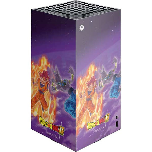 Dragon Ball Super Goku vs Beerus XBox Series X Digital Edition Console Skin