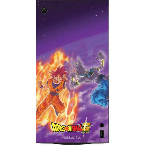 Dragon Ball Super Goku vs Beerus XBox Series X Digital Edition Console Skin