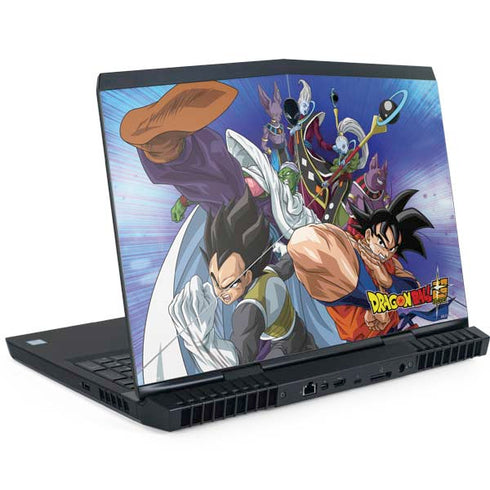 Dragon Ball Super Group Dell Alienware Skin