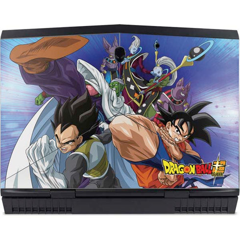 Dragon Ball Super Group Dell Alienware Skin