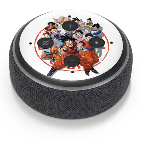 Dragon Ball Super Group Amazon Echo Dot Skin