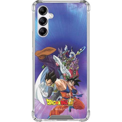 Dragon Ball Super Group Galaxy A15 5G Clear Case