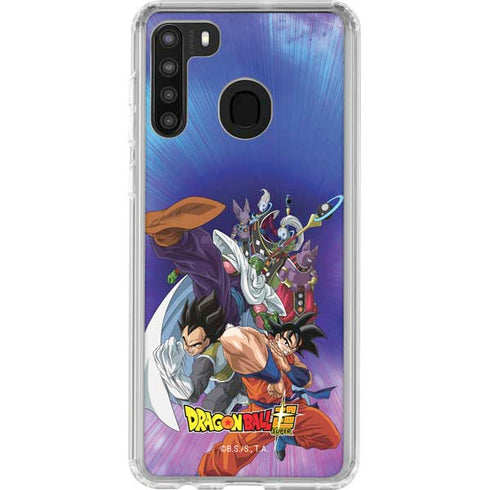 Dragon Ball Super Group Galaxy A21 Clear Case