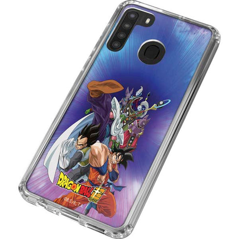 Dragon Ball Super Group Galaxy A21 Clear Case