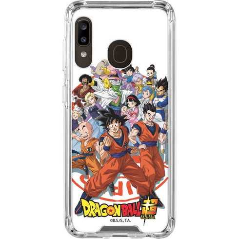 Dragon Ball Super Group Galaxy A30 Clear Case