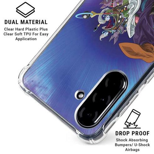 Dragon Ball Super Group Galaxy A36 5G Clear Case