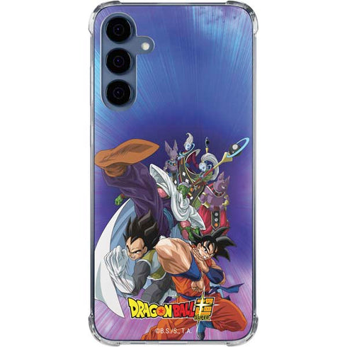 Dragon Ball Super Group Galaxy A55 5G Clear Case