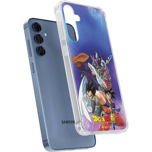 Dragon Ball Super Group Galaxy A55 5G Clear Case