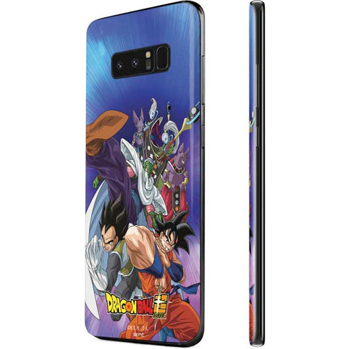 Dragon Ball Super Group Galaxy Note 8 Skin