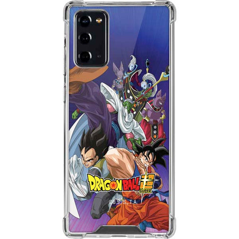 Dragon Ball Super Group Galaxy Note20 5G Clear Case