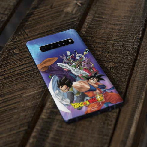 Dragon Ball Super Group Galaxy S10 Skin