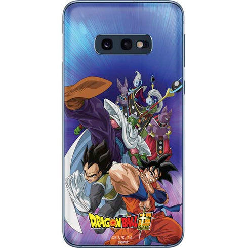 Dragon Ball Super Group Galaxy S10e Skin