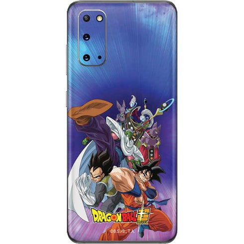 Dragon Ball Super Group Galaxy S20 Skin