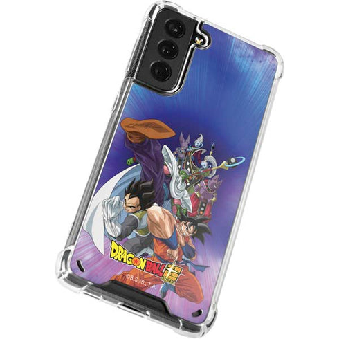 Dragon Ball Super Group Galaxy S21 Plus 5G Clear Case