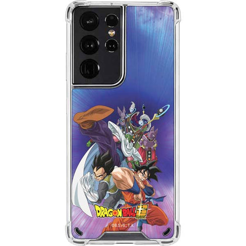 Dragon Ball Super Group Galaxy S21 Ultra 5G Clear Case