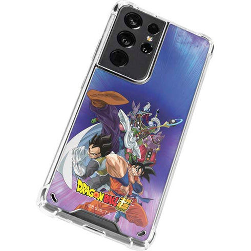 Dragon Ball Super Group Galaxy S21 Ultra 5G Clear Case