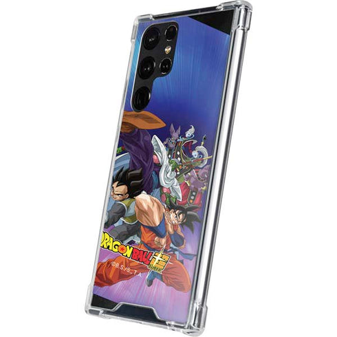 Dragon Ball Super Group Galaxy S22 Ultra Clear Case