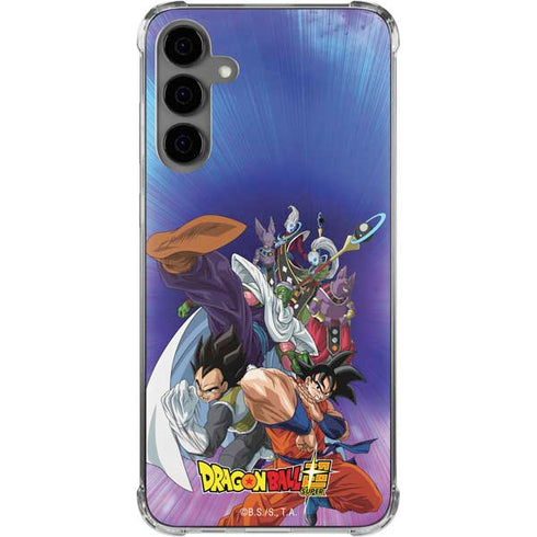 Dragon Ball Super Group Galaxy S24 Plus Clear Case