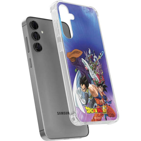 Dragon Ball Super Group Galaxy S24 Plus Clear Case